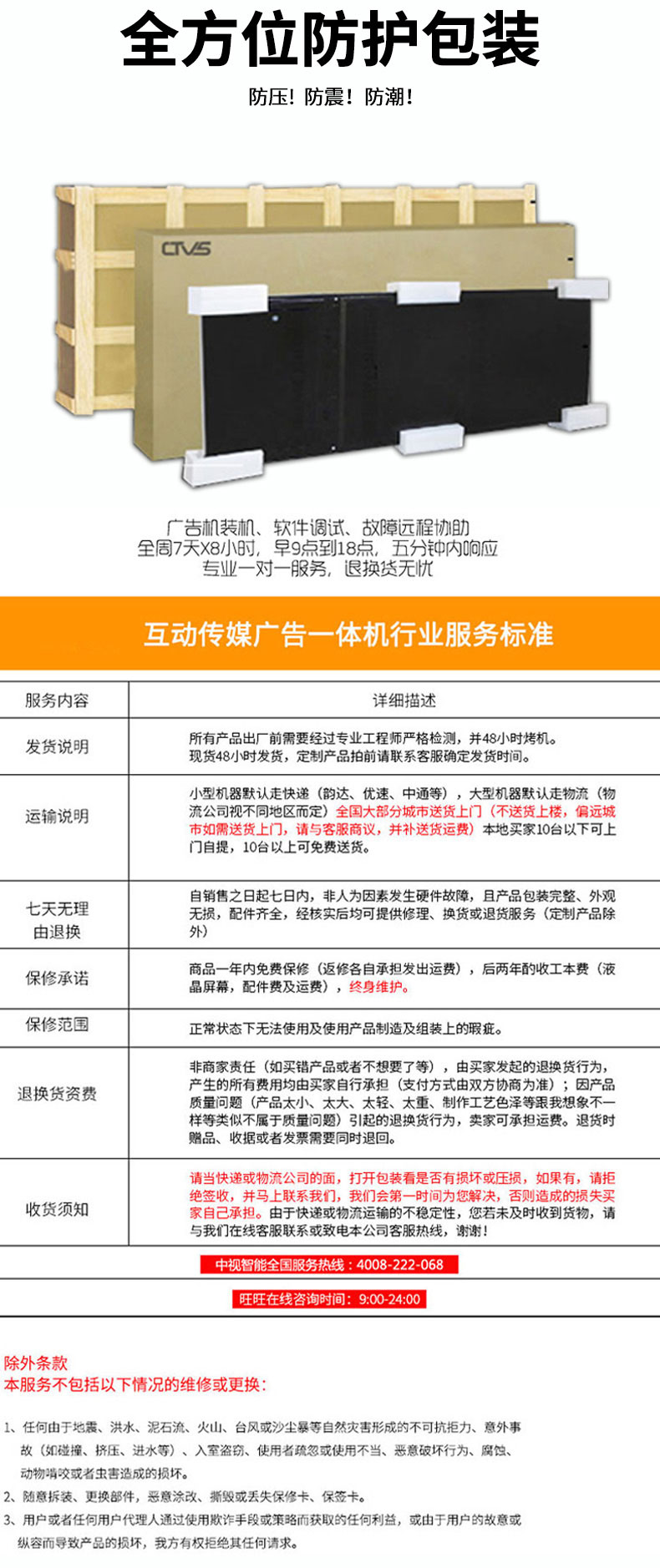 全方位的包裝防護(hù)，層層把關(guān)